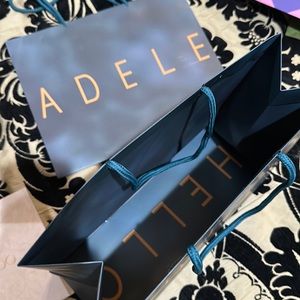 Authentic Weekend with Adele shopping bag 10x13